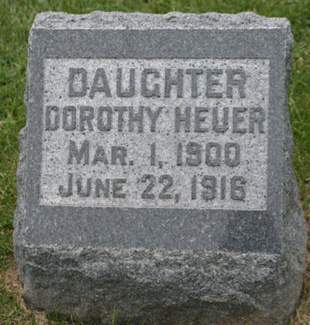 HEUER, DOROTHY - Scott County, Iowa | DOROTHY HEUER 