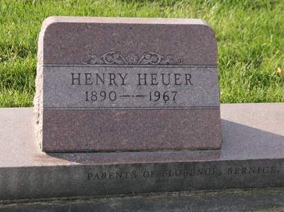 HEUER, HENRY - Scott County, Iowa | HENRY HEUER 