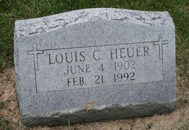 HEUER, LOUIS C. - Scott County, Iowa | LOUIS C. HEUER 