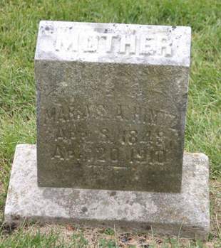 HINTZ, MARIA S. A. - Scott County, Iowa | MARIA S. A. HINTZ 