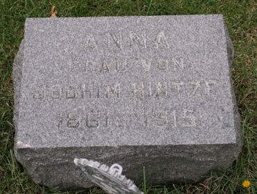 HINTZE, ANNA - Scott County, Iowa | ANNA HINTZE 
