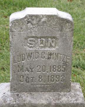 HINTZE, LUDWIG C. - Scott County, Iowa | LUDWIG C. HINTZE 