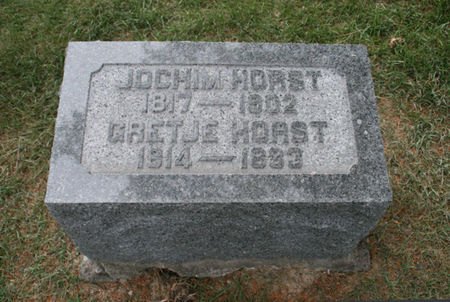 HORST, JOCHIM - Scott County, Iowa | JOCHIM HORST 