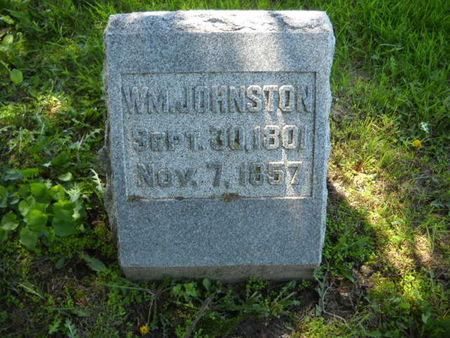 JOHNSTON, WILLIAM - Scott County, Iowa | WILLIAM JOHNSTON 