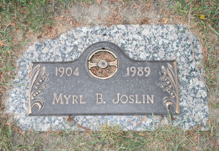 JOSLIN, MYRL B. - Scott County, Iowa | MYRL B. JOSLIN 