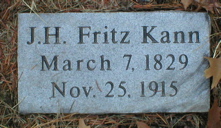 KANN, J.H. FRITZ - Scott County, Iowa | J.H. FRITZ KANN 