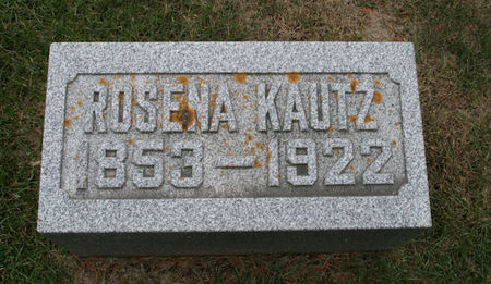 KAUTZ, ROSENA - Scott County, Iowa | ROSENA KAUTZ 