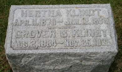 KLINDT, GROVER C. - Scott County, Iowa | GROVER C. KLINDT 