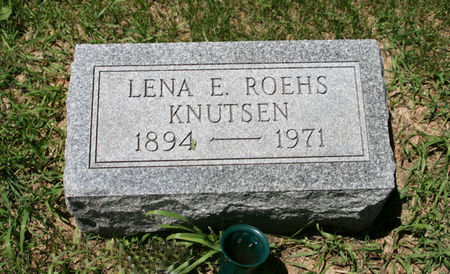 KNUTSEN, LENA E. - Scott County, Iowa | LENA E. KNUTSEN 