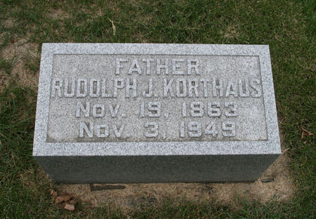 KORTHAUS, RUDOLPH J. - Scott County, Iowa | RUDOLPH J. KORTHAUS 