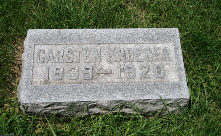 KROEGER, CARSTEN - Scott County, Iowa | CARSTEN KROEGER 