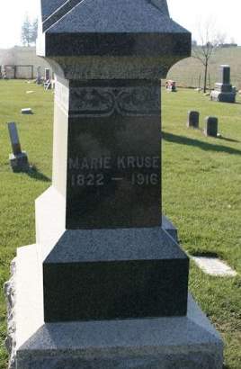 KRUSE, MARIE - Scott County, Iowa | MARIE KRUSE 