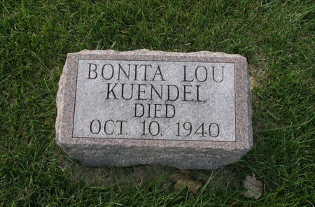 KUENDEL, BONITA LOU - Scott County, Iowa | BONITA LOU KUENDEL 