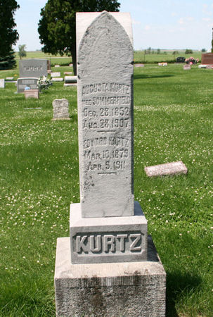 KURTZ, AUGUSTA - Scott County, Iowa | AUGUSTA KURTZ 