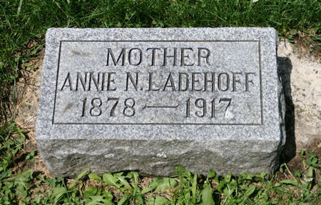LADEHOFF, ANNIE N. - Scott County, Iowa | ANNIE N. LADEHOFF 