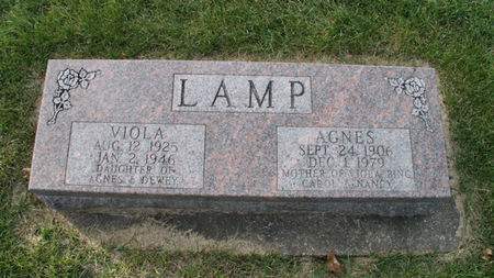 LAMP, AGNES - Scott County, Iowa | AGNES LAMP 