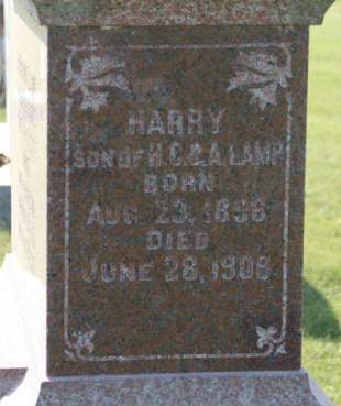 LAMP, HARRY - Scott County, Iowa | HARRY LAMP 