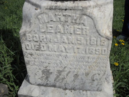 LEAMER, MARTHA - Scott County, Iowa | MARTHA LEAMER 