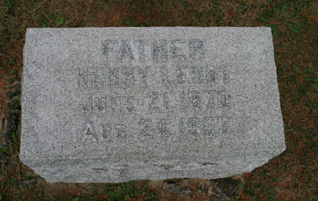 LENDT, HENRY - Scott County, Iowa | HENRY LENDT 