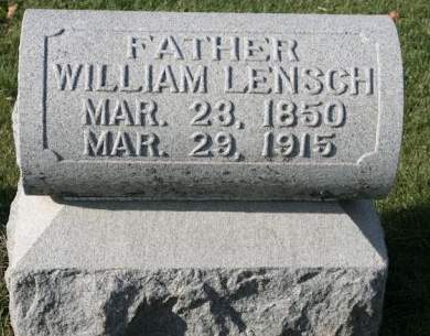 LENSCH, WILLIAM - Scott County, Iowa | WILLIAM LENSCH 