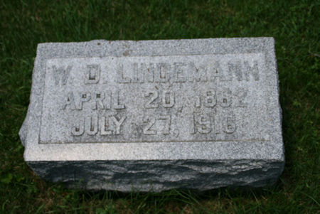 LINDEMANN, W. D. - Scott County, Iowa | W. D. LINDEMANN 
