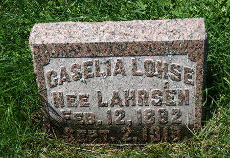LOHSE, CASELIA - Scott County, Iowa | CASELIA LOHSE 