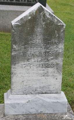 LUETHJE, LOUISE - Scott County, Iowa | LOUISE LUETHJE 