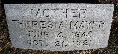 MAYER, THERESIA - Scott County, Iowa | THERESIA MAYER 