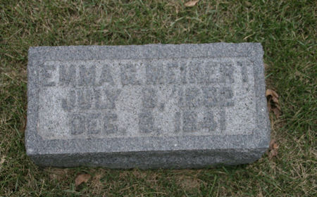 MEINERT, EMMA G. - Scott County, Iowa | EMMA G. MEINERT 