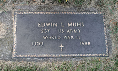 MUHS, EDWIN L. - Scott County, Iowa | EDWIN L. MUHS 