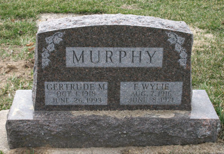 MURPHY, GERTRUDE M. - Scott County, Iowa | GERTRUDE M. MURPHY 