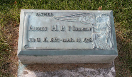 NIEDORF, AUGUST H. P. - Scott County, Iowa | AUGUST H. P. NIEDORF 