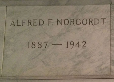 NORGORDT, ALFRED FREDERICK - Scott County, Iowa | ALFRED FREDERICK NORGORDT 