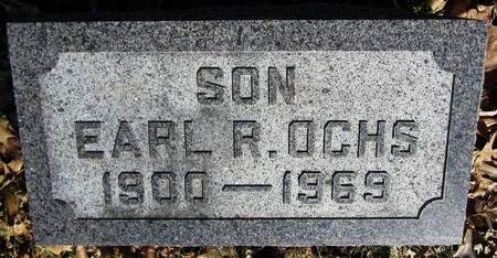 OCHS, EARL R. - Scott County, Iowa | EARL R. OCHS 