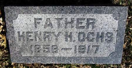 OCHS, HENRY H. - Scott County, Iowa | HENRY H. OCHS 