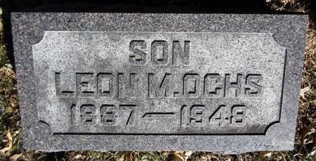 OCHS, LEON M. - Scott County, Iowa | LEON M. OCHS 