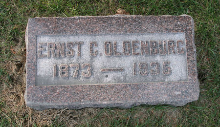 OLDENBURG, ERNST C. - Scott County, Iowa | ERNST C. OLDENBURG 
