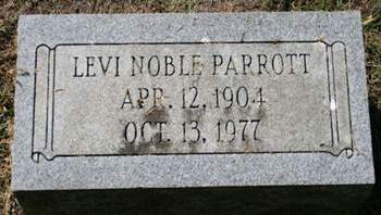 PARROTT, LEVI NOBLE - Scott County, Iowa | LEVI NOBLE PARROTT 