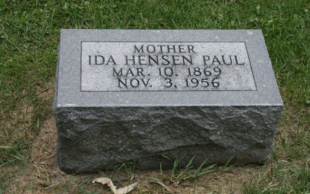 PAUL, IDA - Scott County, Iowa | IDA PAUL 