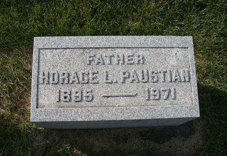 PAUSTIAN, HORACE L. - Scott County, Iowa | HORACE L. PAUSTIAN 