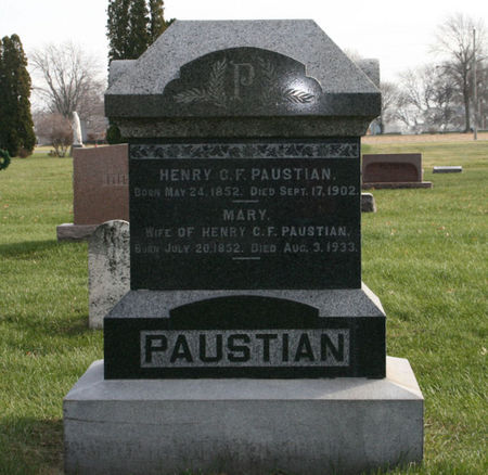 PAUSTIAN, MARY - Scott County, Iowa | MARY PAUSTIAN 
