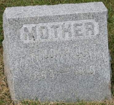 PAUSTIAN, MATHELDA - Scott County, Iowa | MATHELDA PAUSTIAN 