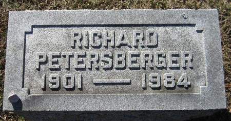 PETERSBERGER, RICHARD - Scott County, Iowa | RICHARD PETERSBERGER 