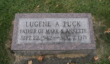 PUCK, LUGENE A. - Scott County, Iowa | LUGENE A. PUCK 