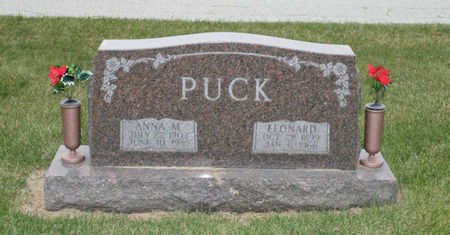 PUCK, ANNA M. - Scott County, Iowa | ANNA M. PUCK 