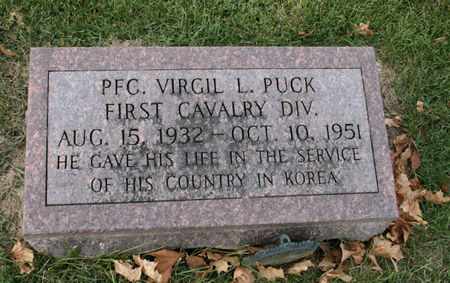 PUCK, VIRGIL L. - Scott County, Iowa | VIRGIL L. PUCK 
