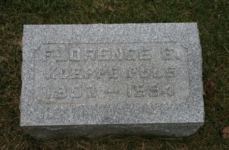 KOEPPE PULS, FLORENCE E. - Scott County, Iowa | FLORENCE E. KOEPPE PULS 