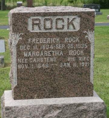 CARSTENS ROCK, MARGARETHA - Scott County, Iowa | MARGARETHA CARSTENS ROCK 