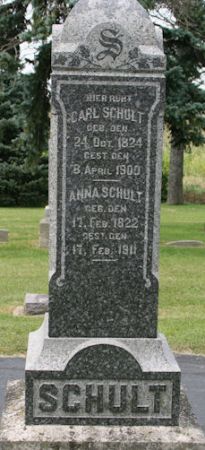 SCHULT, ANNA - Scott County, Iowa | ANNA SCHULT 