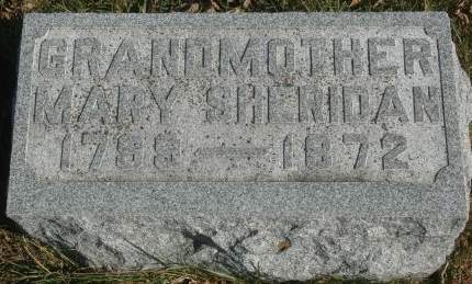 SHERIDAN, MARY - Scott County, Iowa | MARY SHERIDAN 